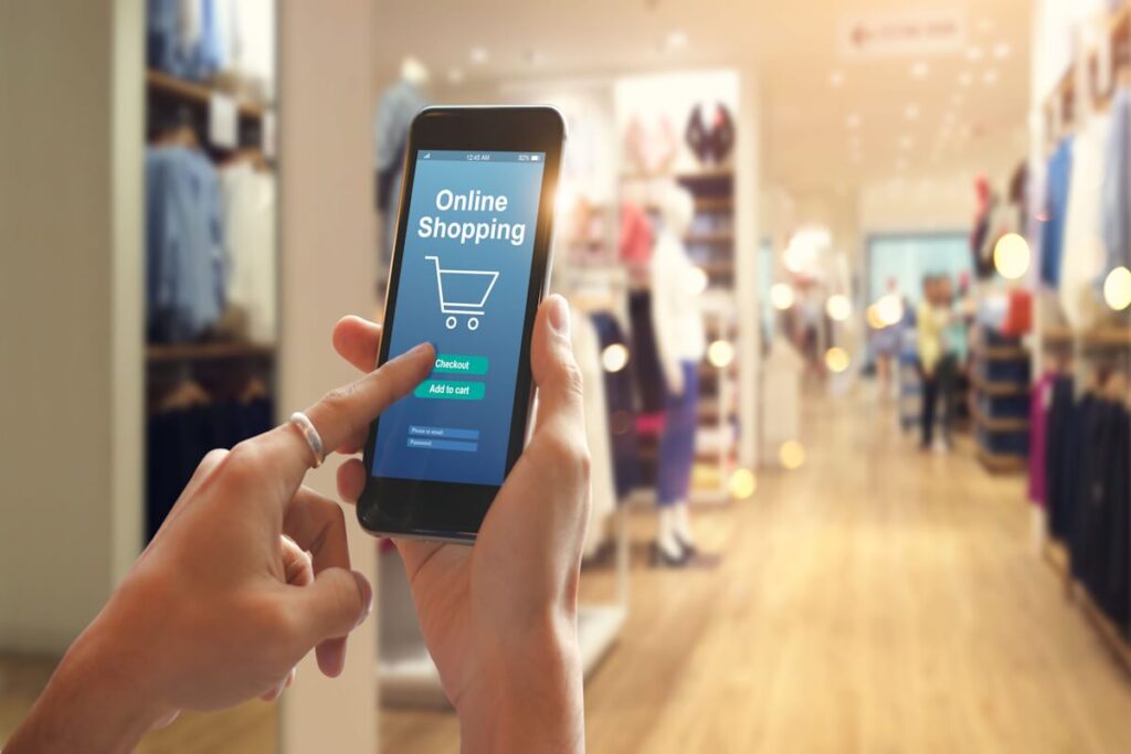 NYC retail mobile apps sales
