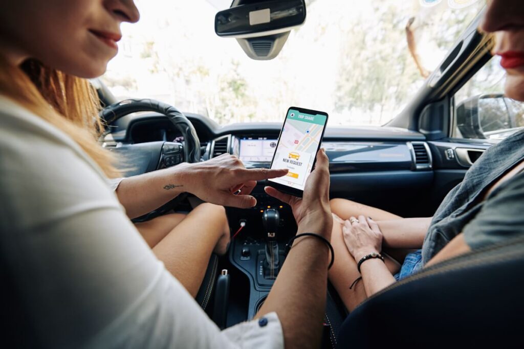 Ride sharing app cost NYC