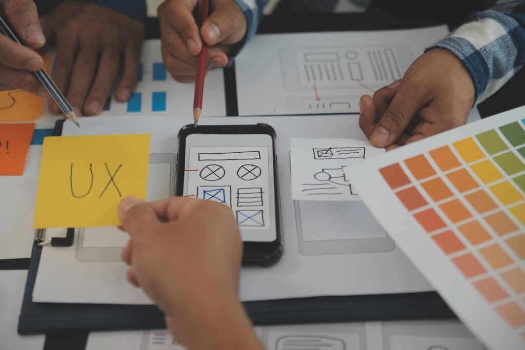 budget UX UI design